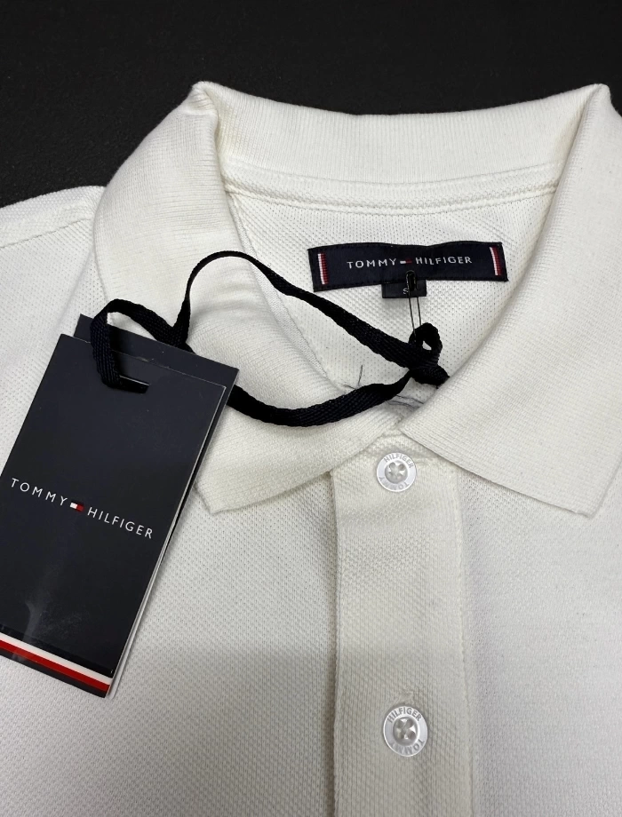 TOMMY Classic Polo T-shirt – Beyaz