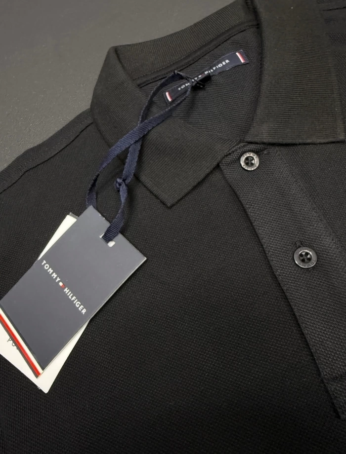 TOMMY Classic Polo T-shirt – Siyah