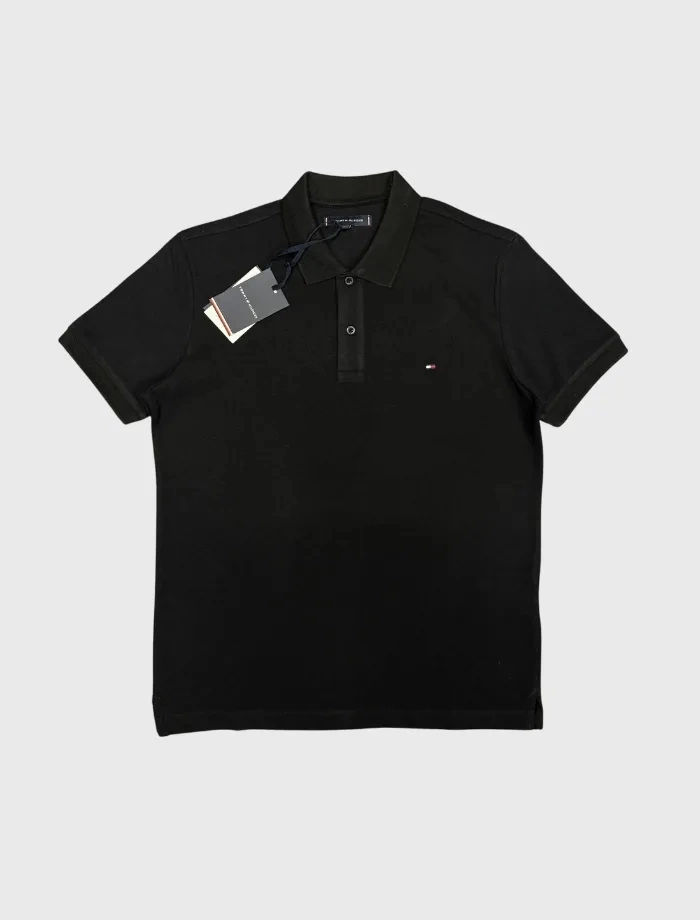 TOMMY Classic Polo T-shirt – Siyah