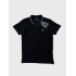 Ralph L. Half-Zip Polo T-shirt – Siyah