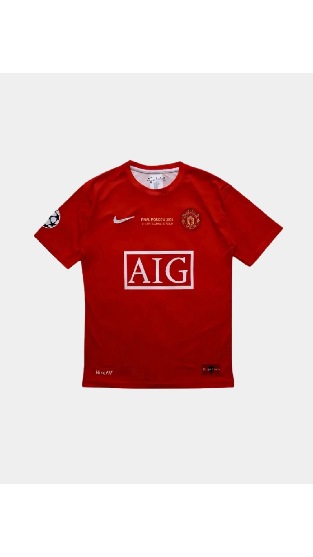 C. Ronaldo 7 Manchester United 2008 Forma | CARTEL WIND®