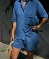 Aerobin Keten Kısa Kol Gömlek ve Şort Alt Üst Takım