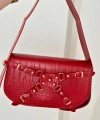 Pullaps Alice Model Kırmızı Deri Çanta