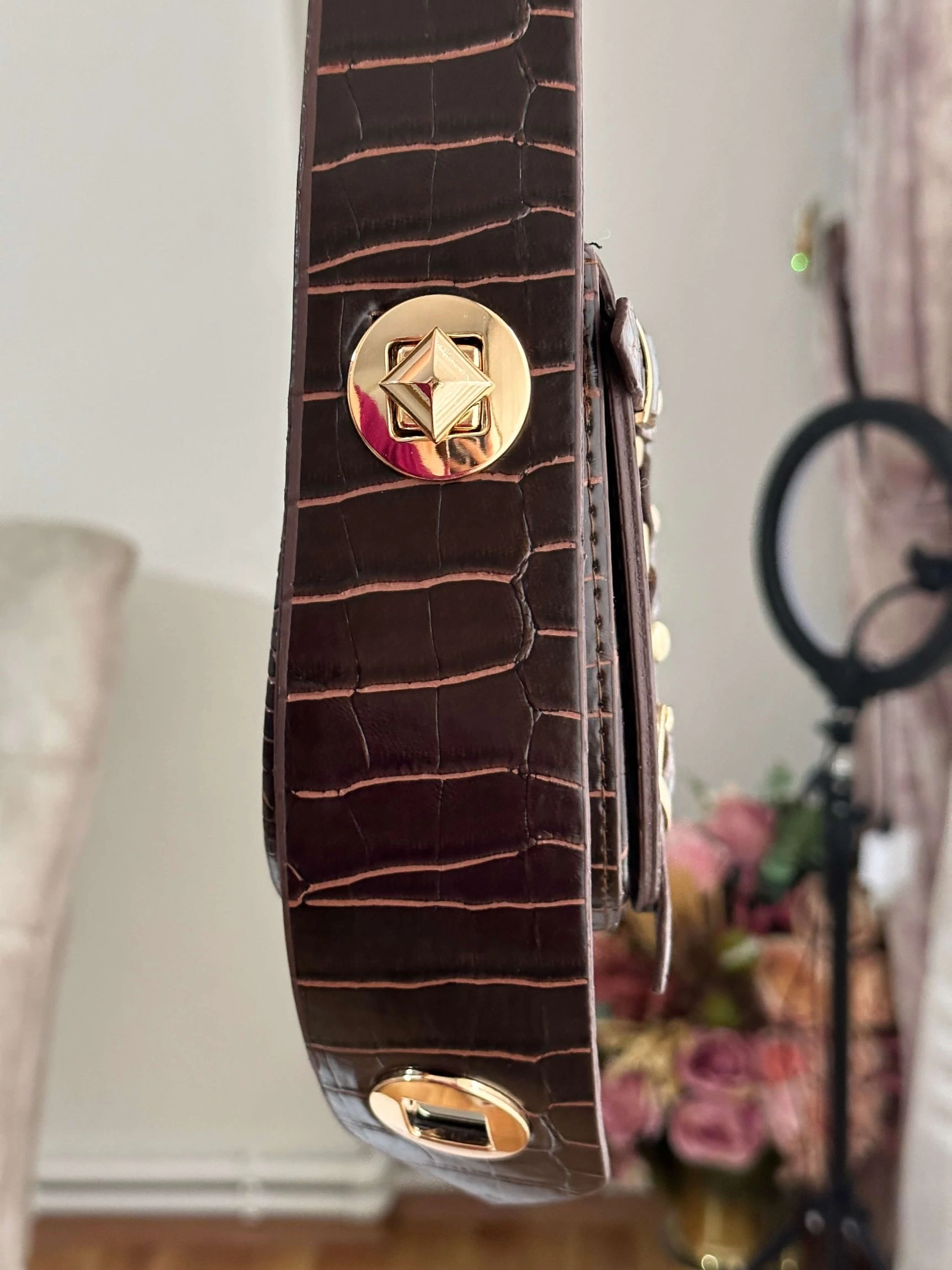 Pullaps Alice Model Acı Kahve Deri Çanta