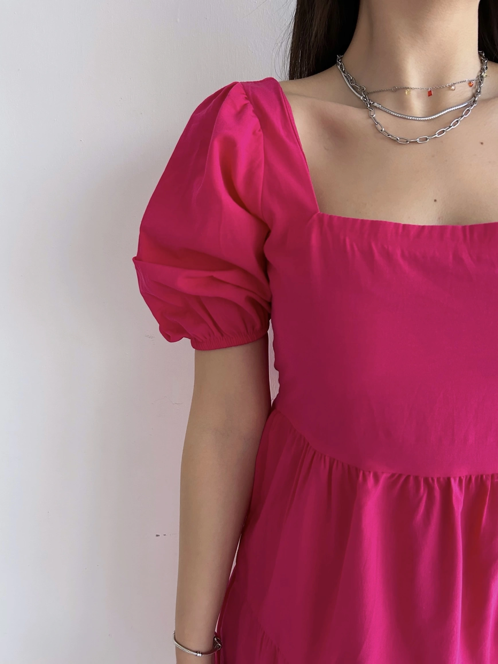 Pullaps Büzgülü Elbise