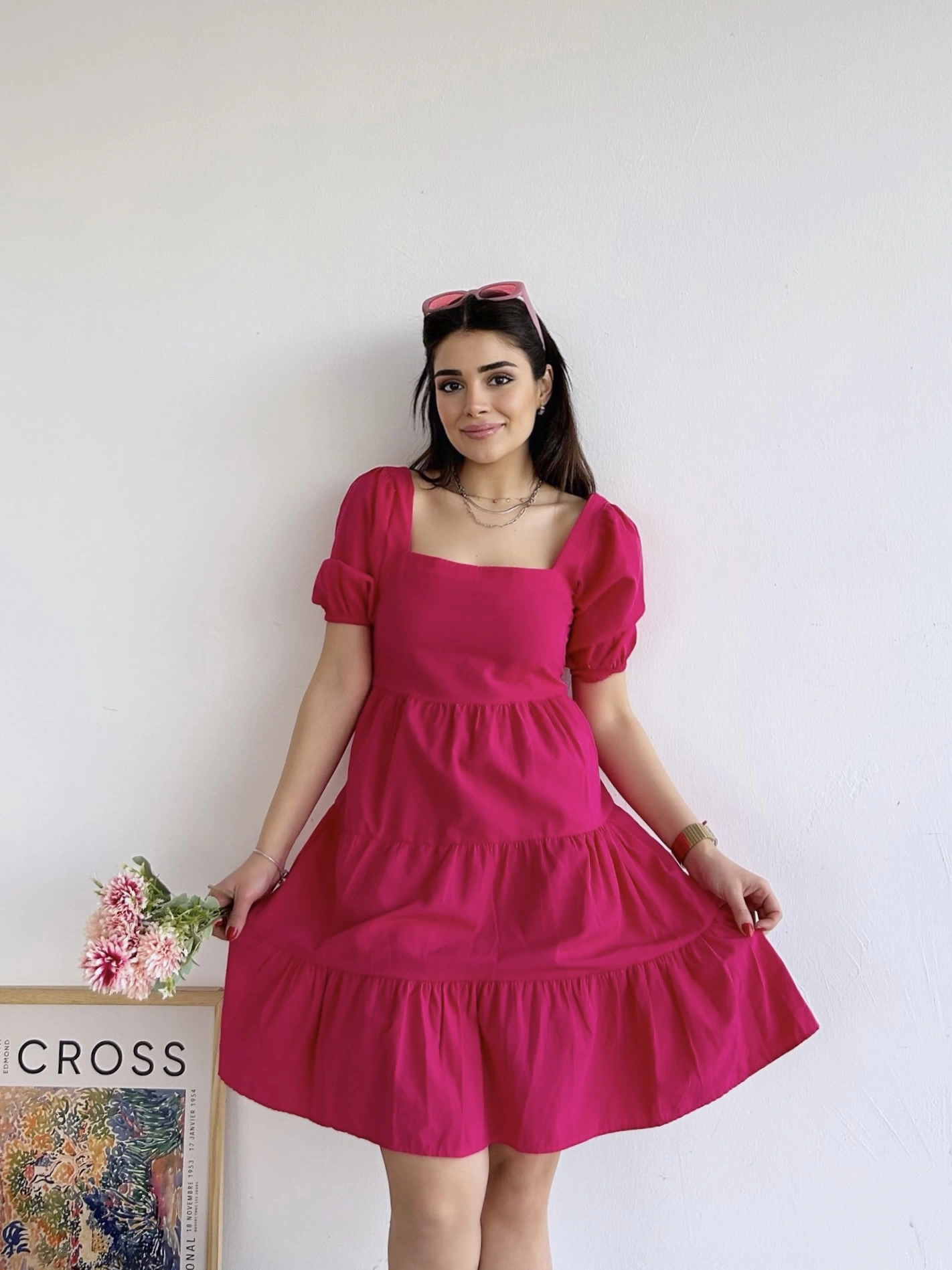 Pullaps Büzgülü Elbise