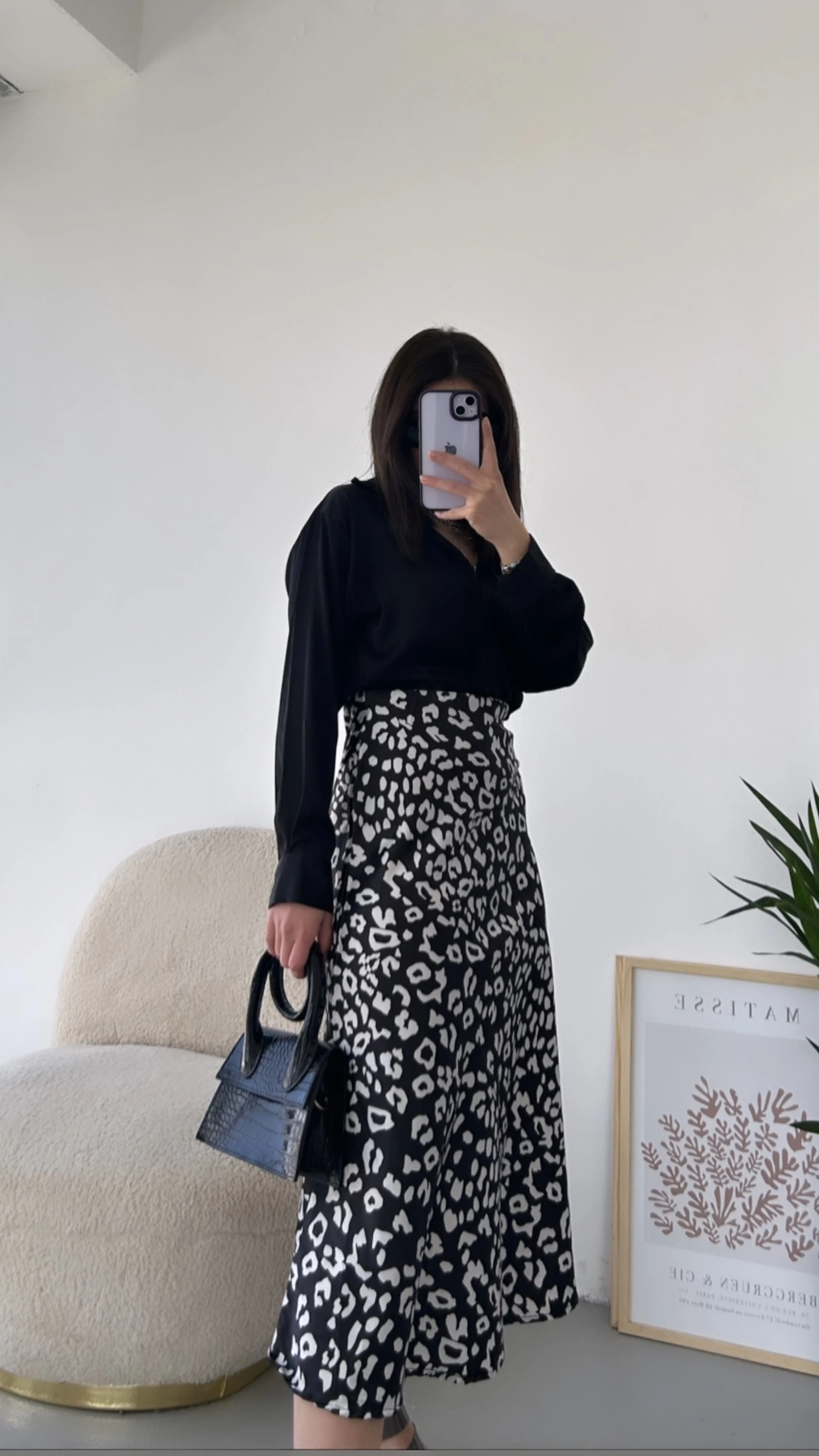 Pullaps Desenli Saten Etek