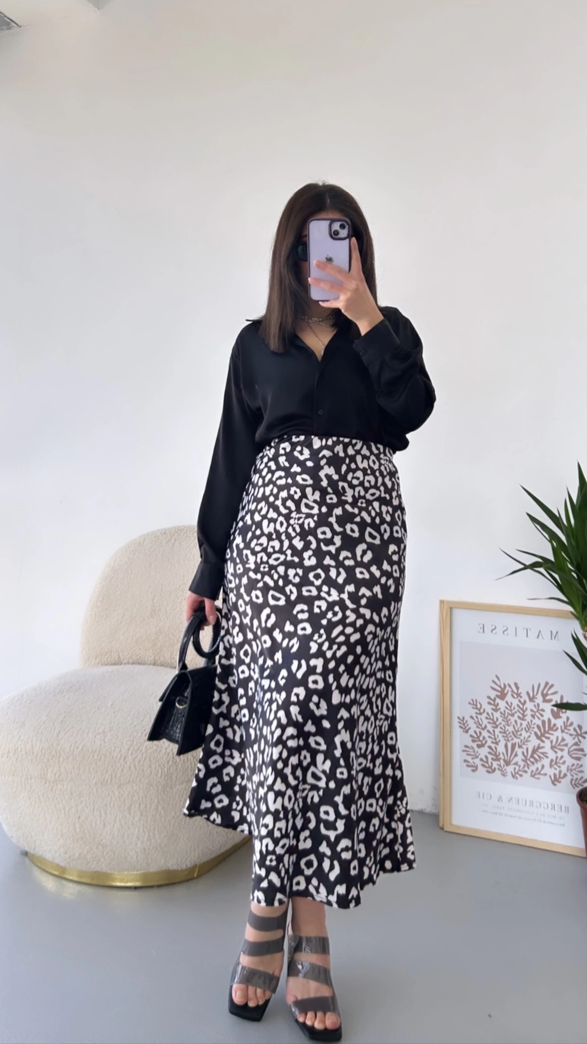 Pullaps Desenli Saten Etek