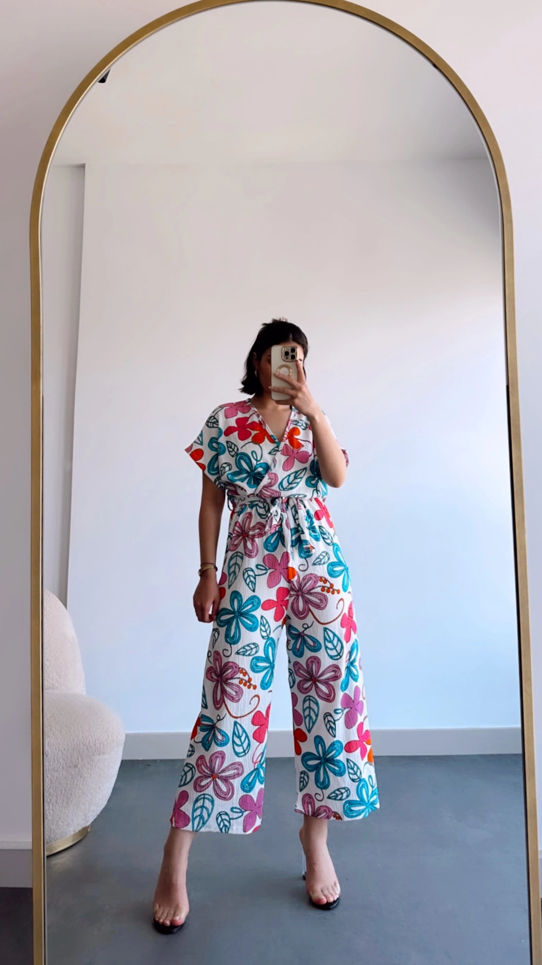 Pullaps Gofre Kumaş Likralı Tulum