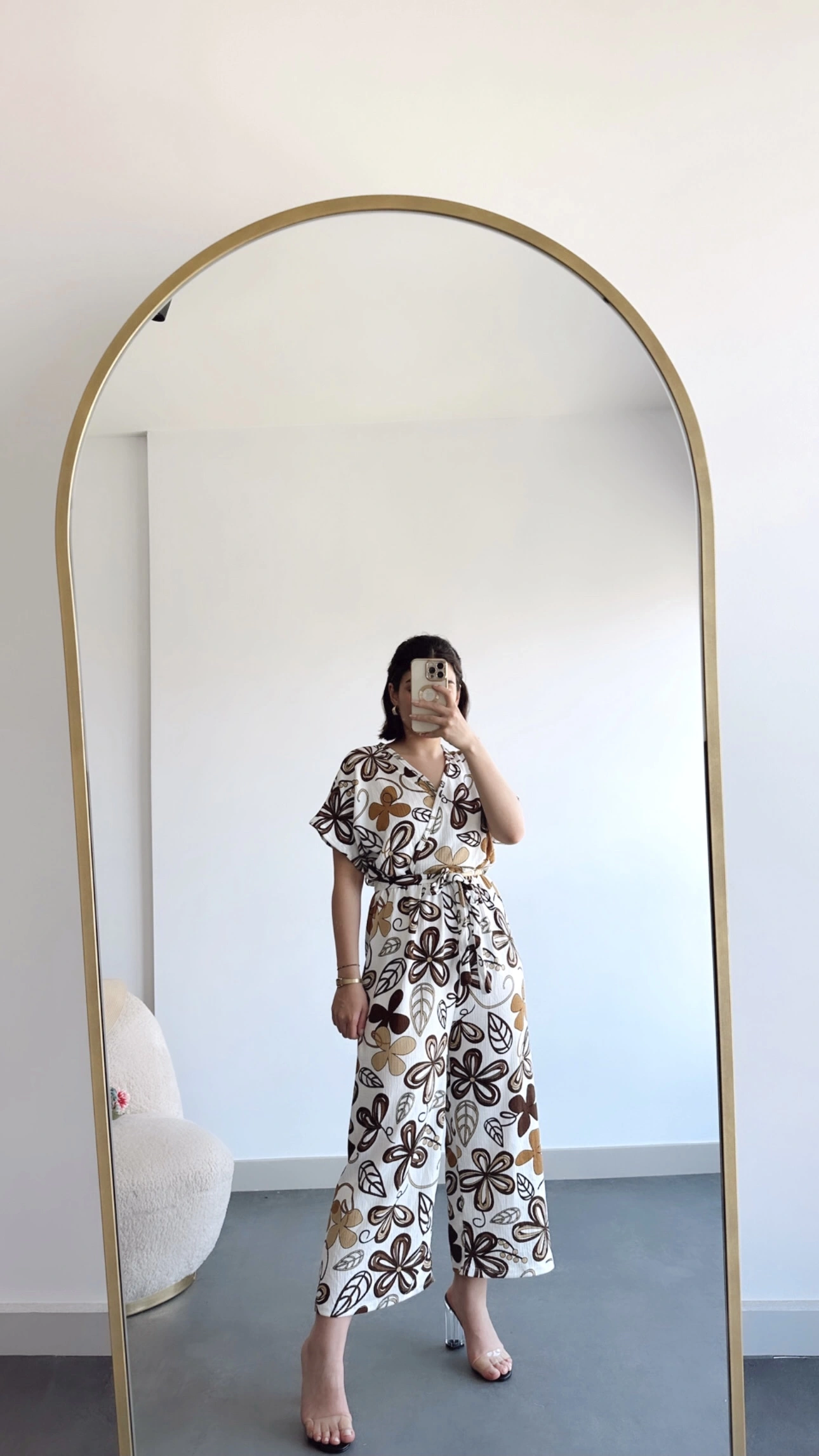 Pullaps Gofre Kumaş Likralı Tulum