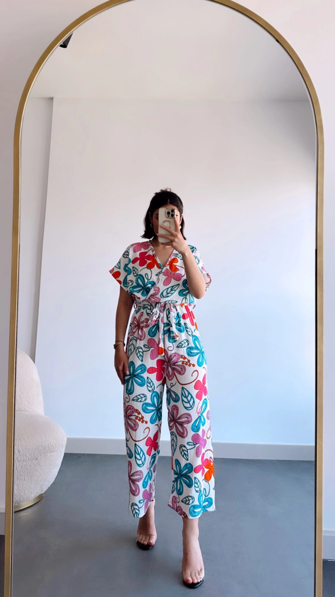 Pullaps Gofre Kumaş Likralı Tulum