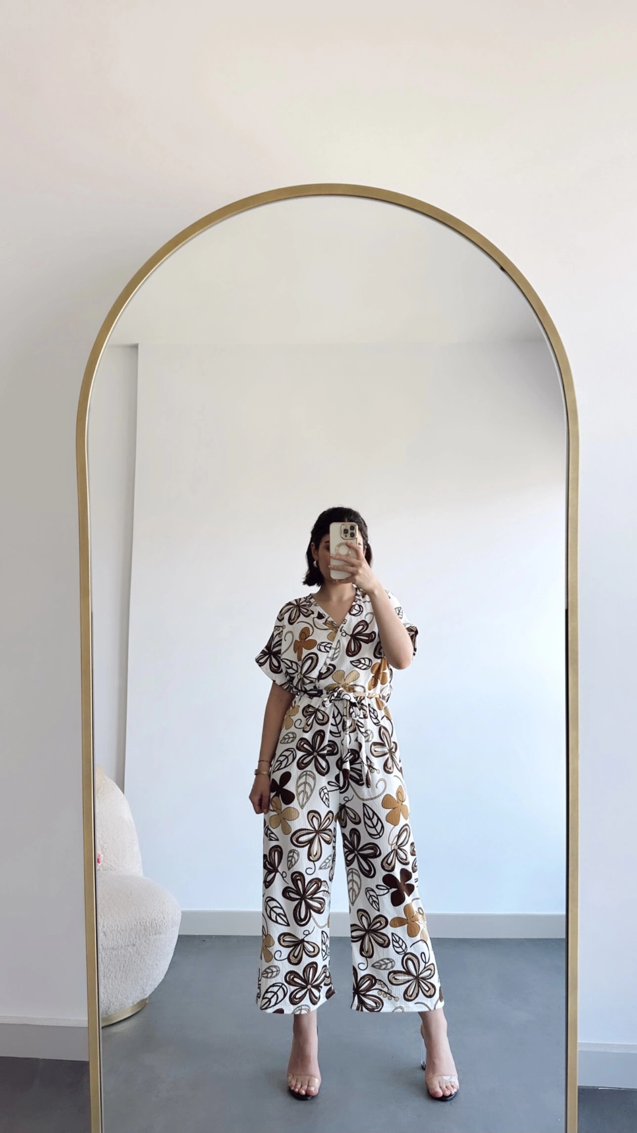 Pullaps Gofre Kumaş Likralı Tulum