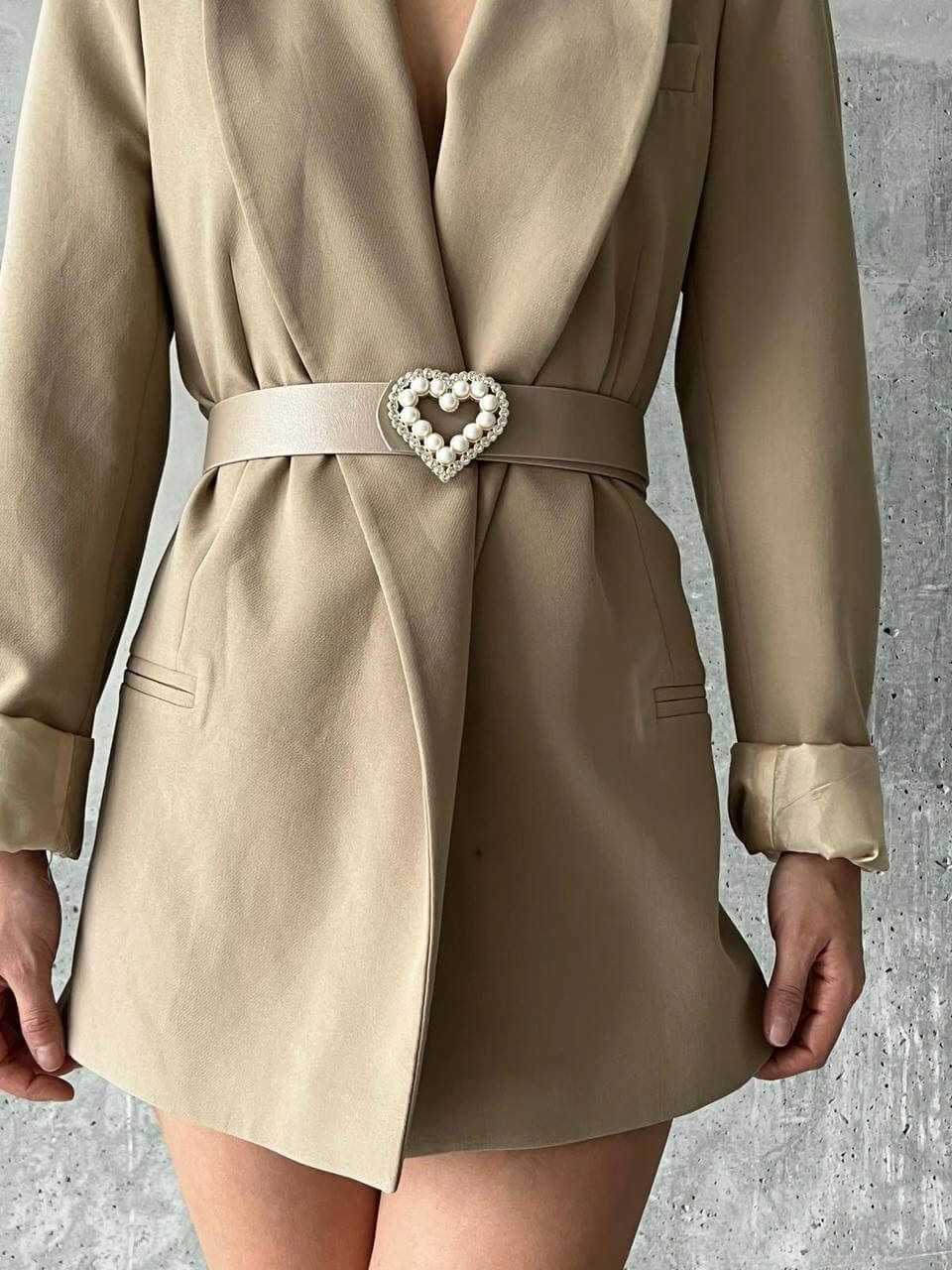 Pullaps Kalp İncili Kemer