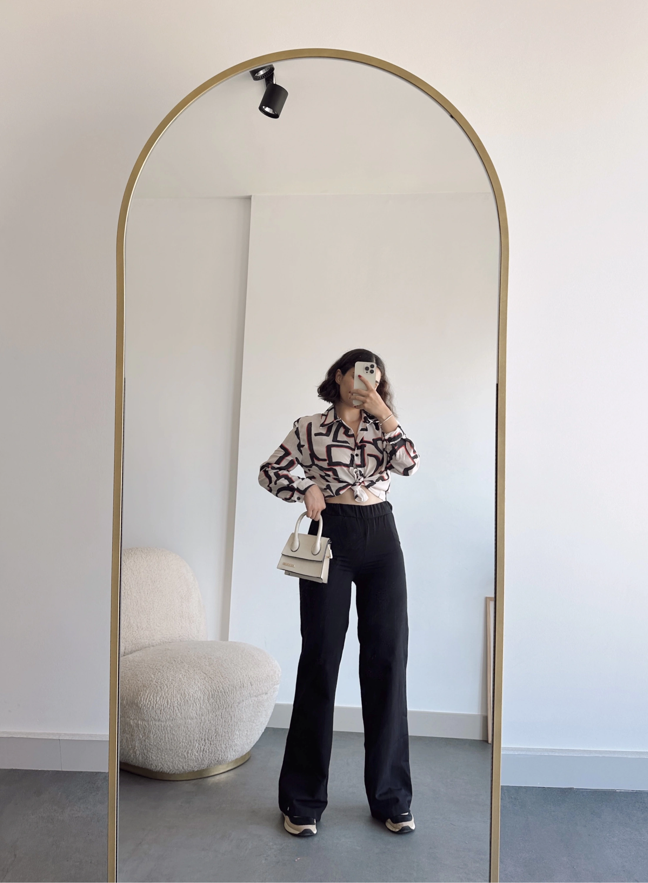 Pullaps Keten Gömlek Pantolon Takım Siyah