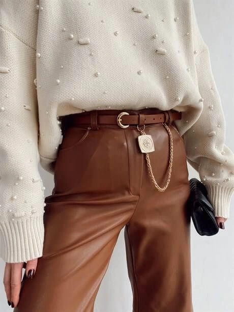 Pullaps Madalyon Deri Kemer