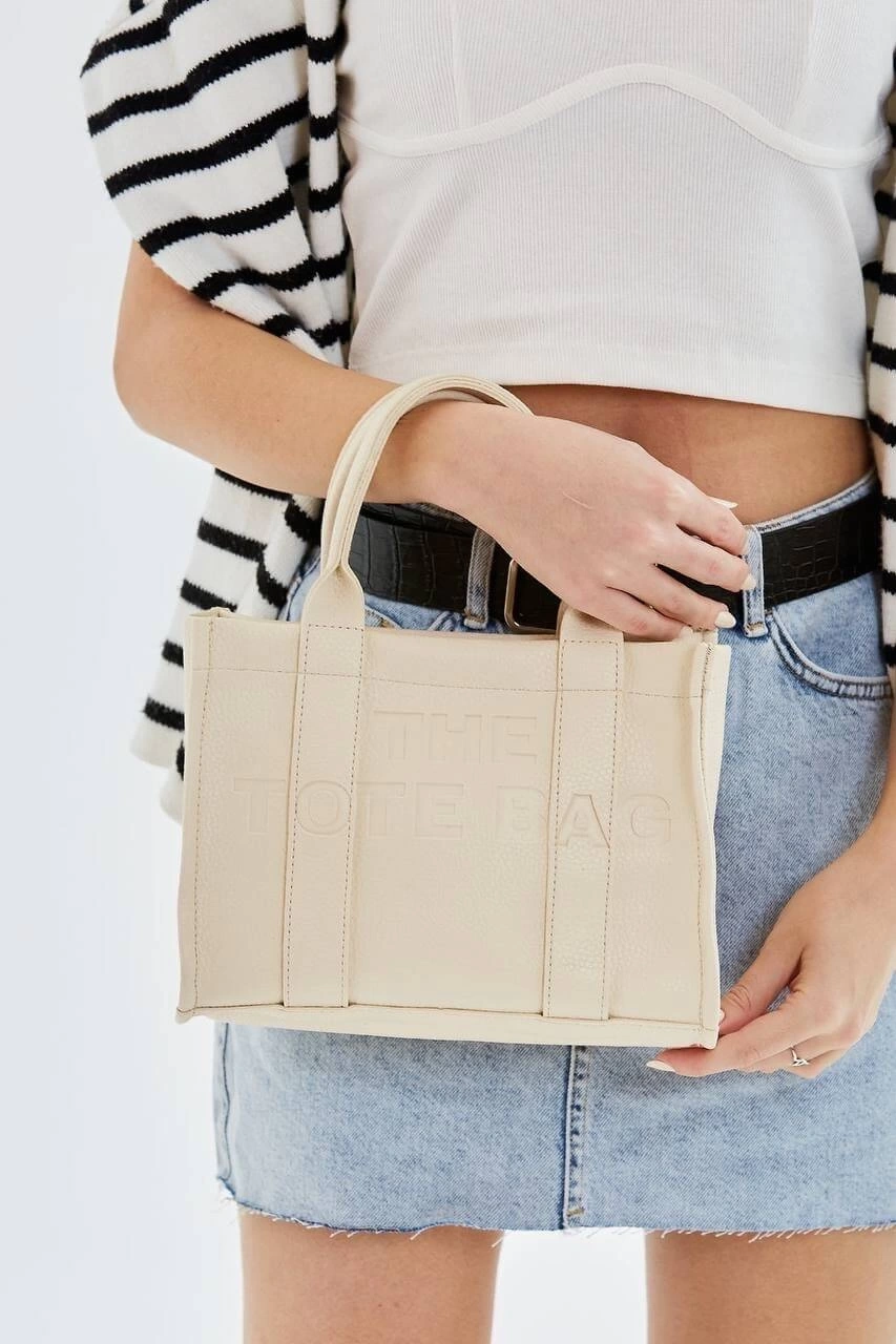 Pullaps The Tote Bag Çanta Bej