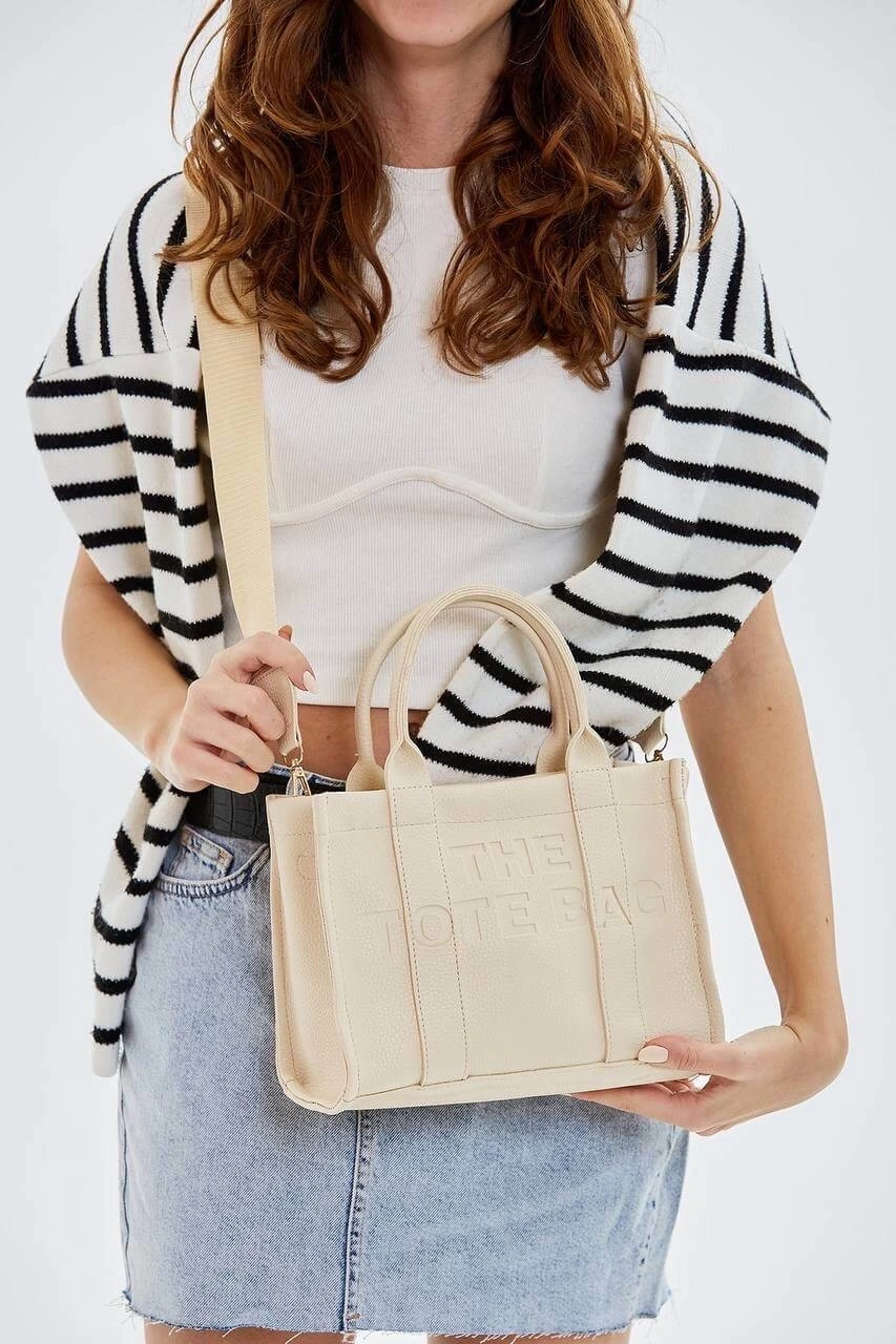 Pullaps The Tote Bag Çanta Bej