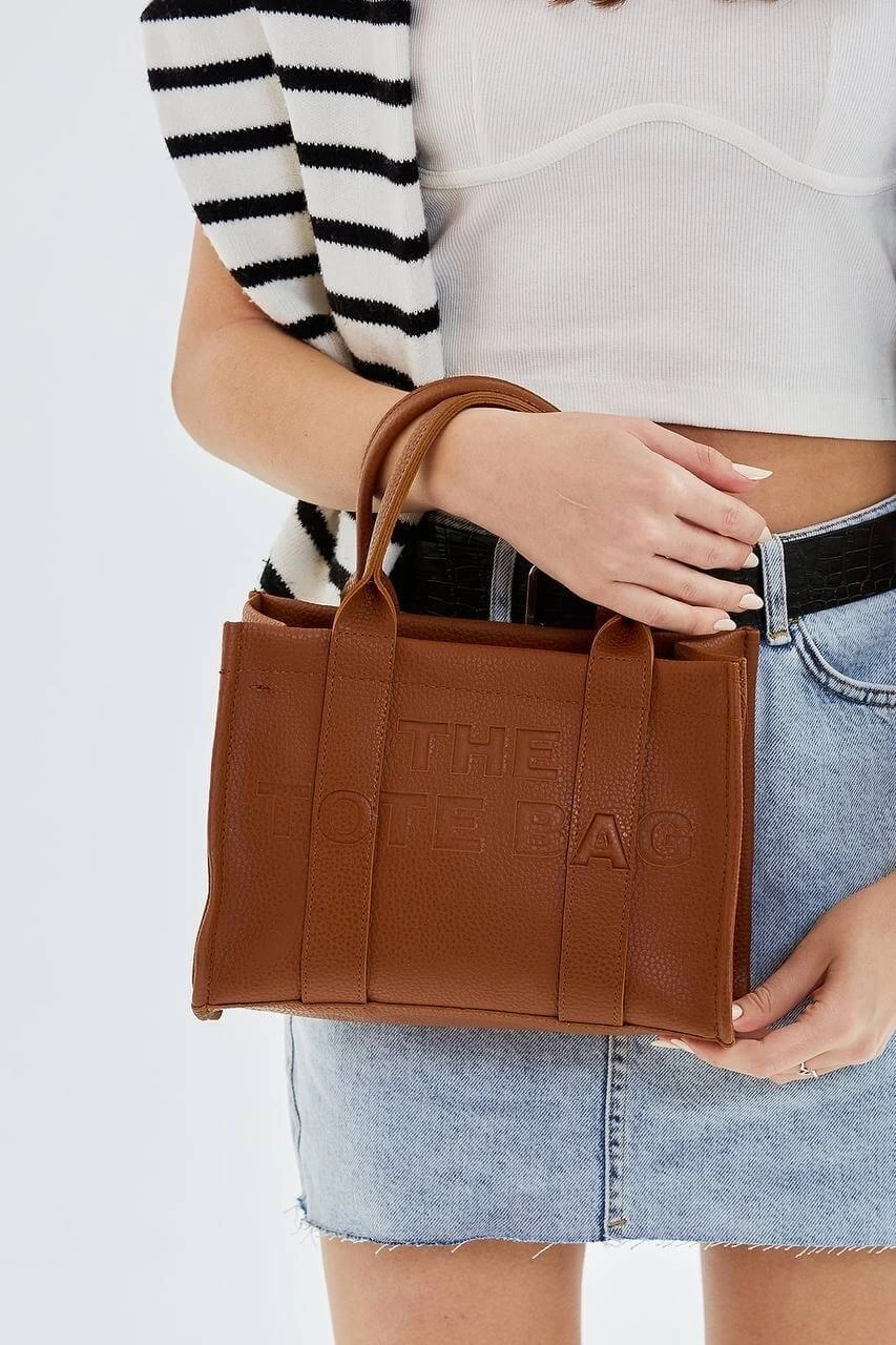 Pullaps The Tote Bag Çanta Kahverengi