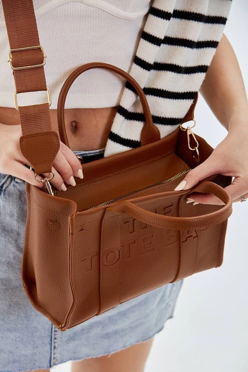 Pullaps The Tote Bag Çanta Kahverengi