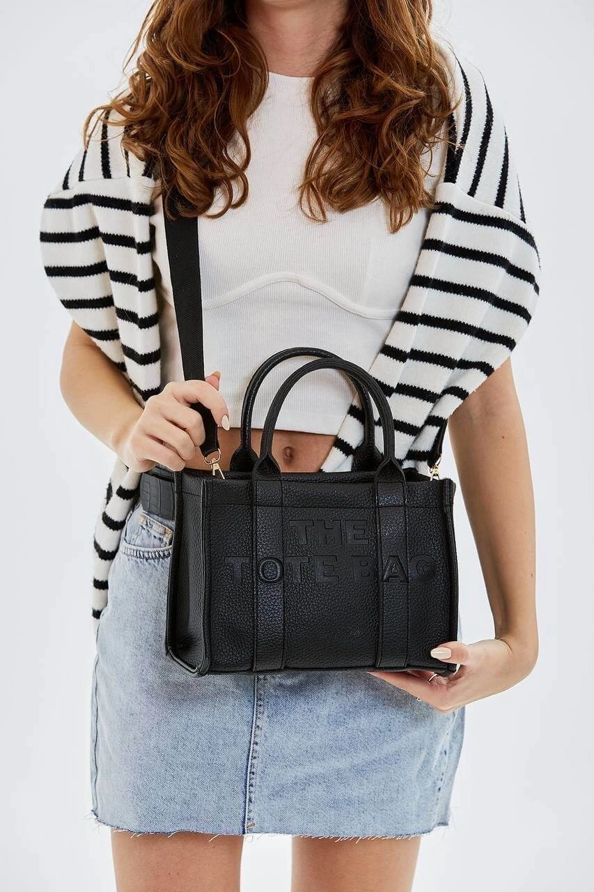 Pullaps The Tote Bag Çanta Siyah