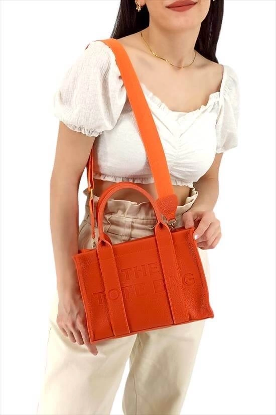 Pullaps The Tote Bag Çanta Turuncu