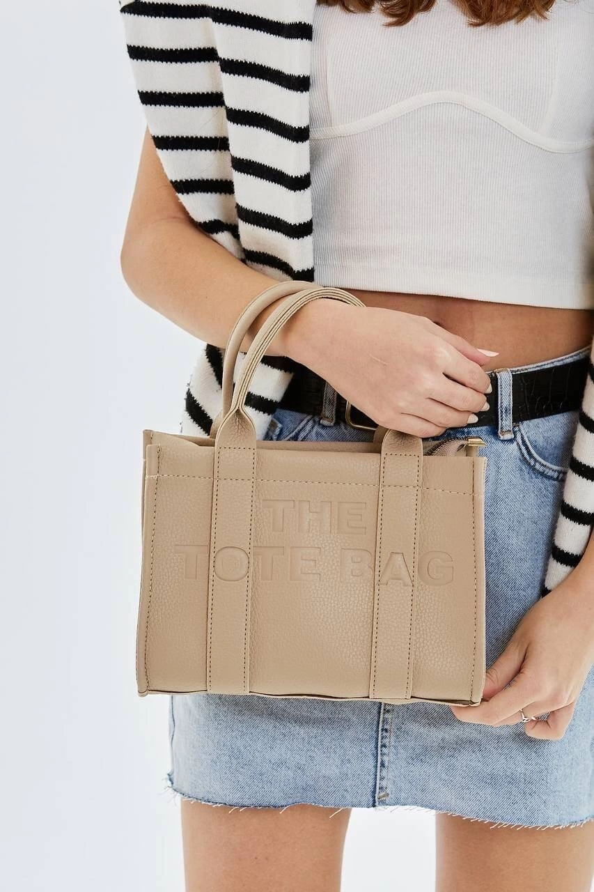 Pullaps The Tote Bag Çanta Vizon