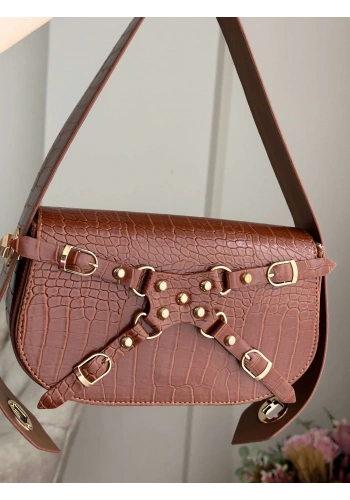 Pullaps Alice Model Deri Taba Çanta