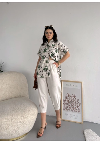 Pullaps Gömlek Pantolon Takım