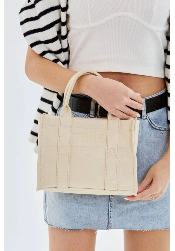 Pullaps The Tote Bag Çanta Bej