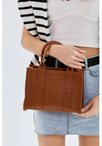 Pullaps The Tote Bag Çanta Kahverengi