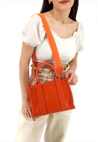 Pullaps The Tote Bag Çanta Turuncu