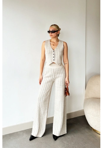 Pullaps Yelek Pantolon Triko Takım