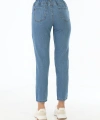 Pullaps Kadın Beli Lastikli Mom Jean