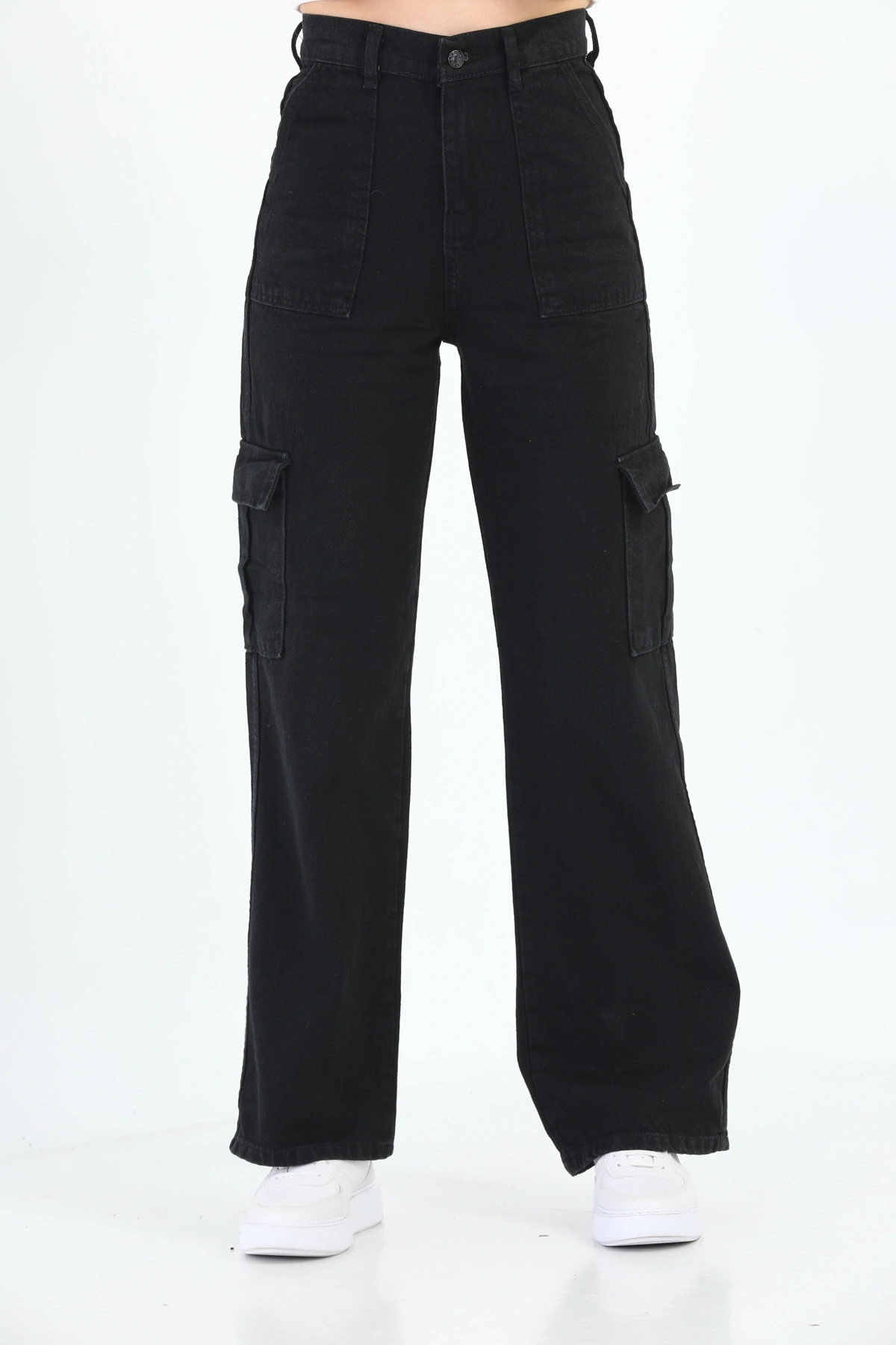 Pullaps Kadın Kargo Cepli Pantolon