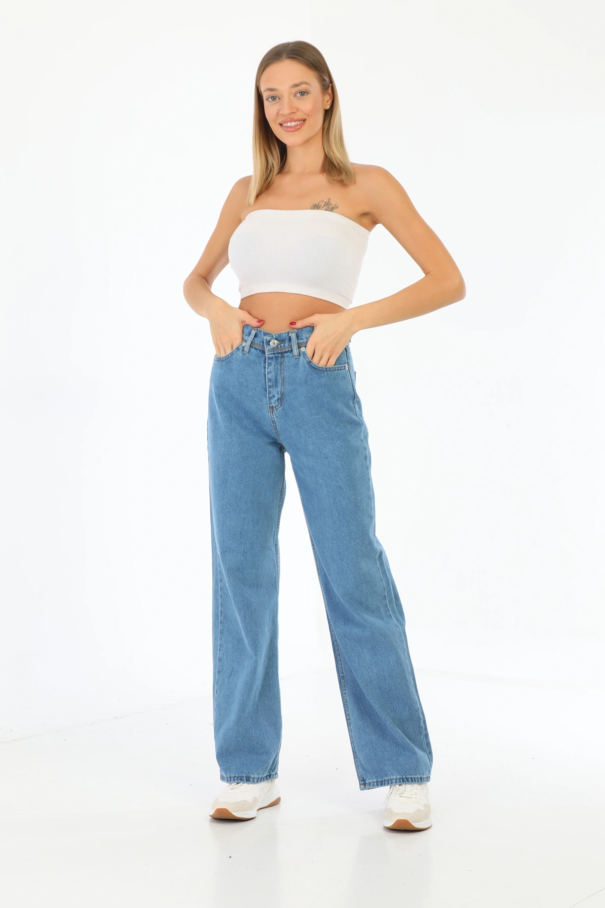 Pullaps Kadın Palazzo Pantolon