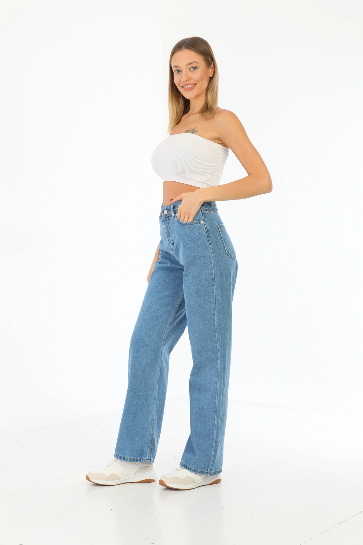 Pullaps Kadın Palazzo Pantolon