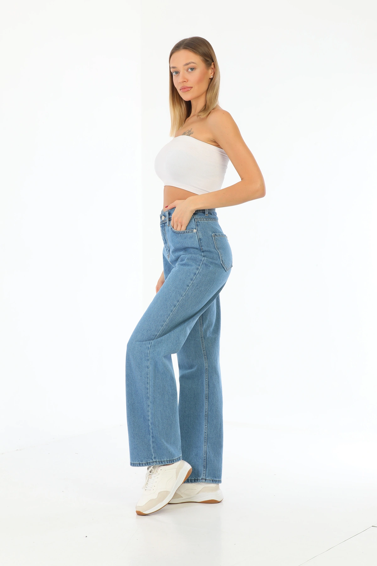 Pullaps Kadın Palazzo Pantolon