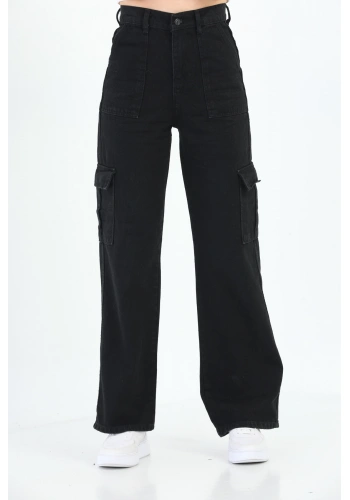 Pullaps Kadın Kargo Cepli Pantolon