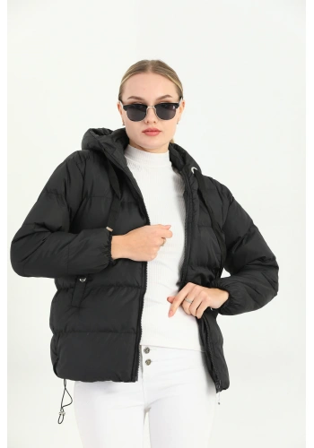 Kadın Jel Dolum Şişme Mont