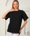 Arkası Baskılı Oversize Tişört