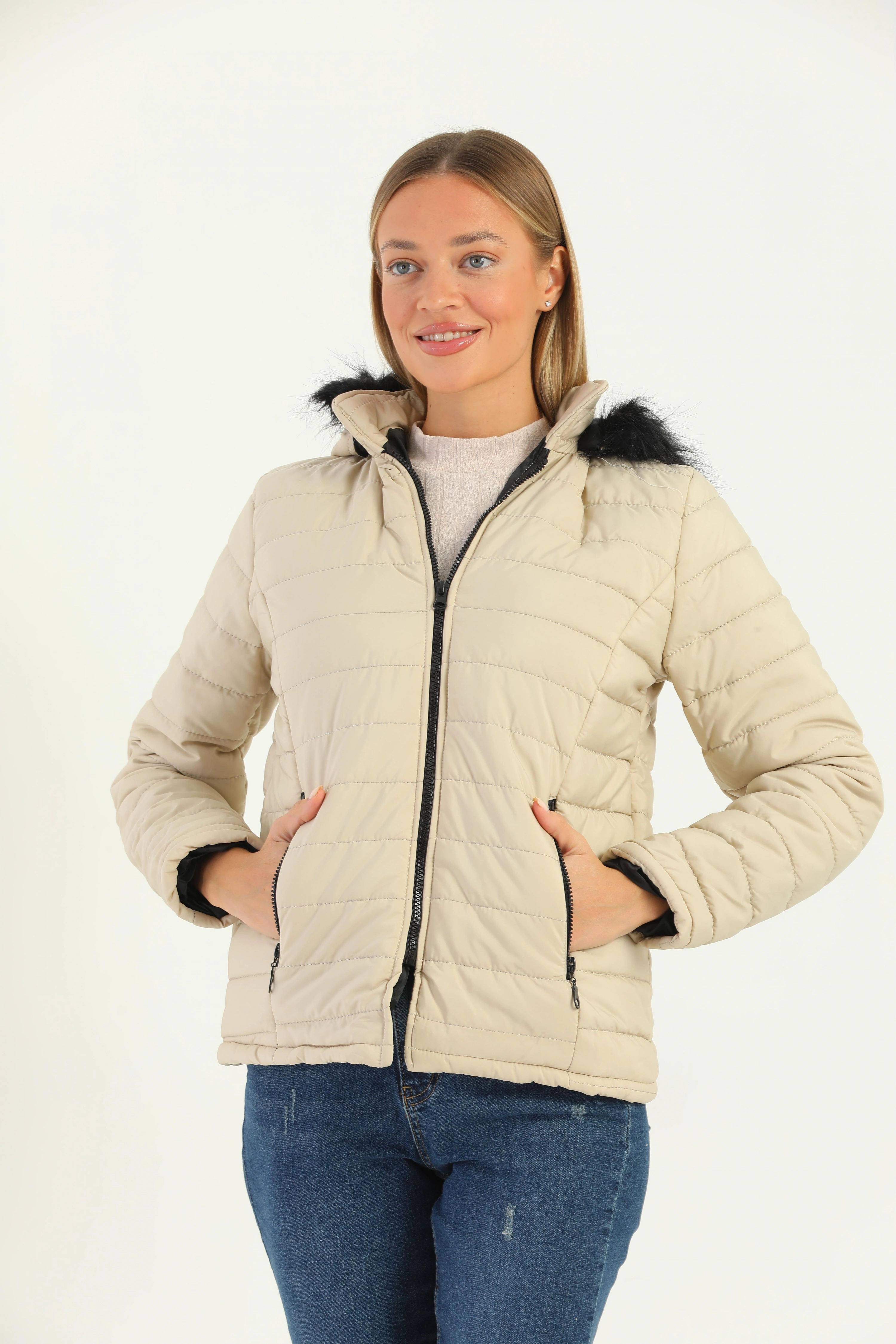 Kadın Kapitone mont