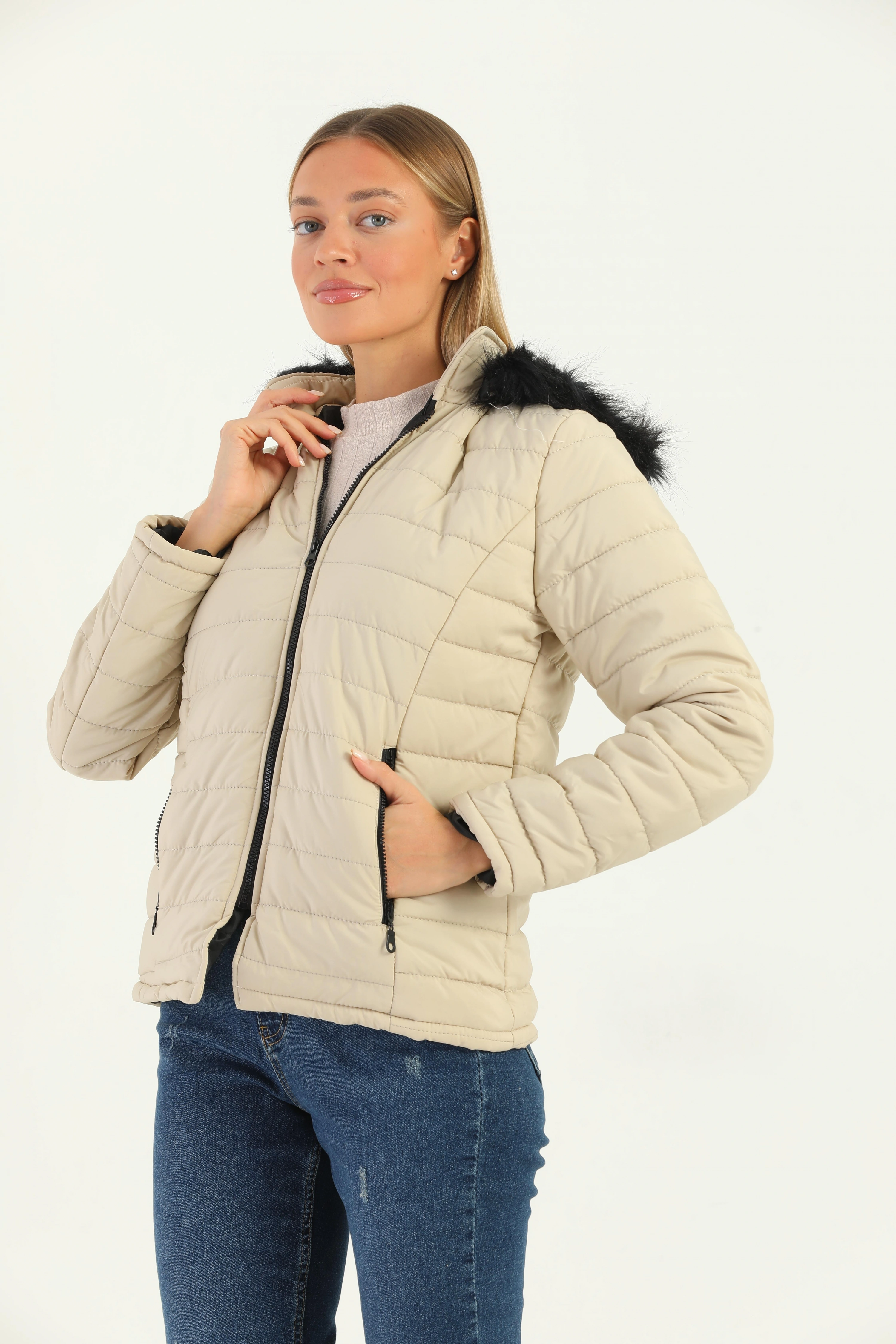 Kadın Kapitone mont