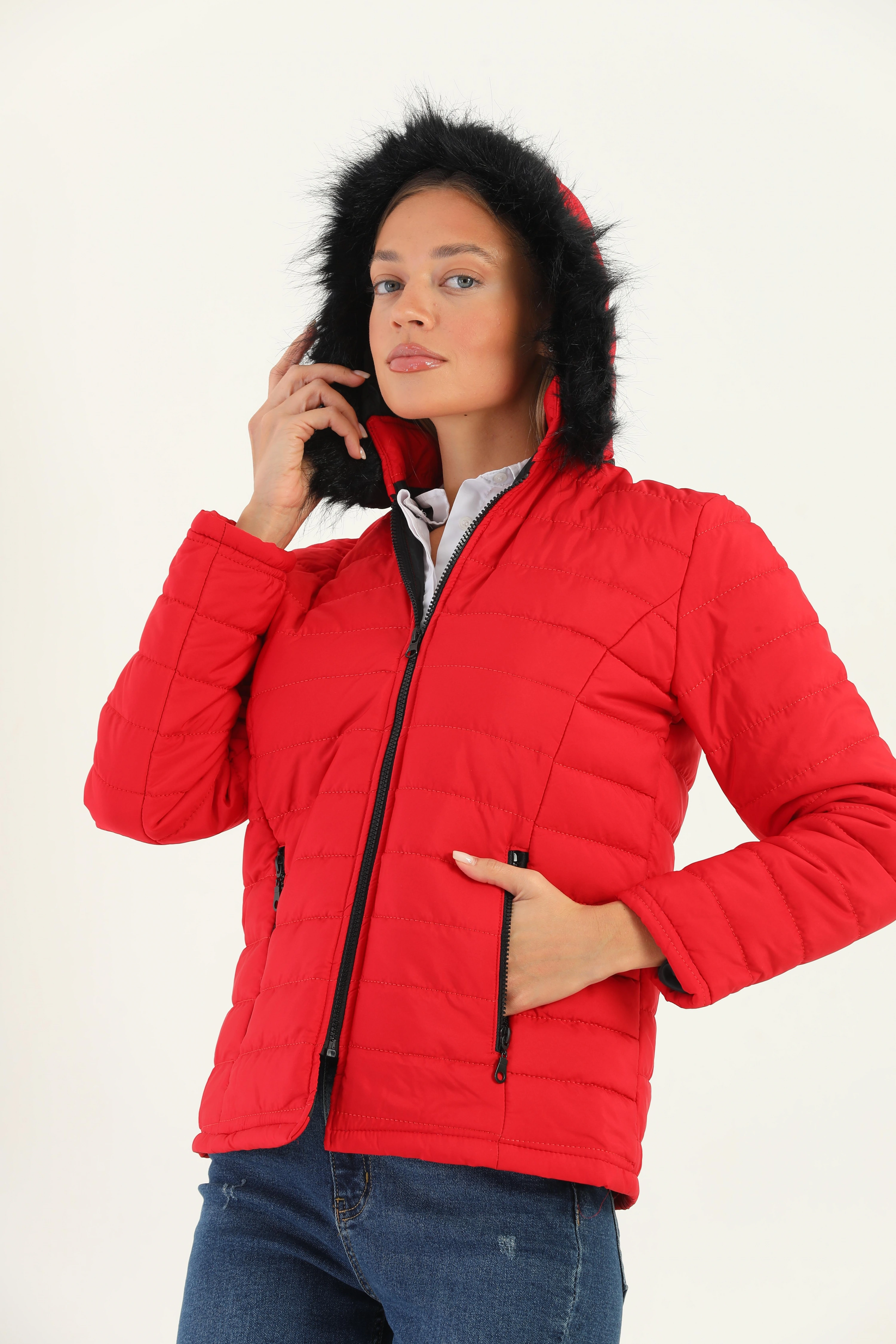 Kadın Kapitone mont