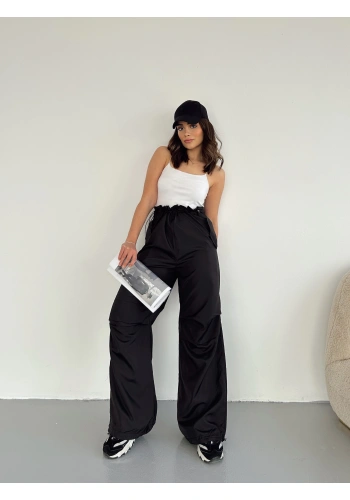 Kadın Paraşüt Kumaş Pantolon