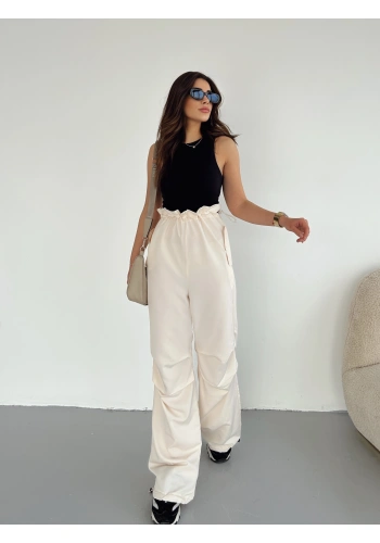 Kadın Paraşüt Kumaş Pantolon