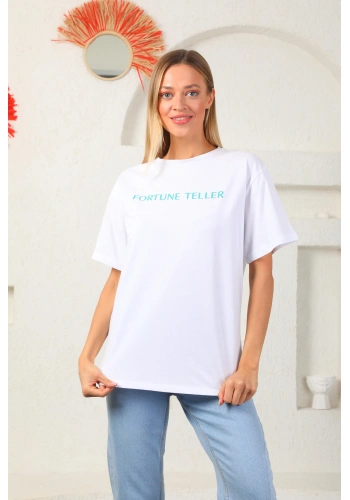 Ön Arka Baskını Oversize tişört