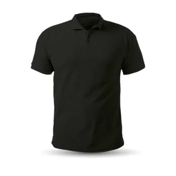 AÇELYA SİYAH L POLO YAKA TİŞÖRT