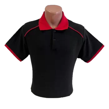 Lacoste T-Shirt -STR- SİYAH/KIRMIZI