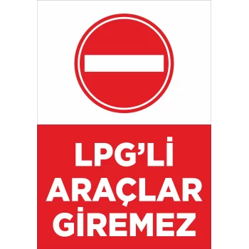 LPGli Araç Giremez