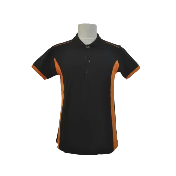 Lacoste T-Shirt -STR- SİYAH/TURUNCU